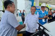 Sambut Pemudik Mobil Listrik di Jateng, Dirut PLN Tingkatkan SPKLU 7,5 Kali Lipat