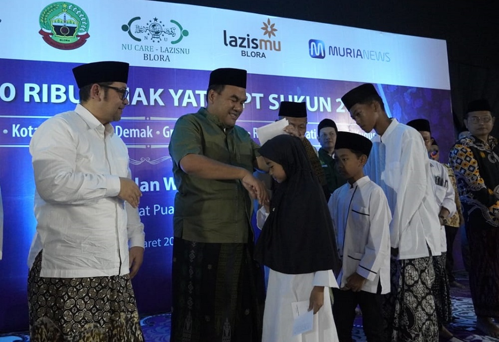 1.000 Anak Yatim di Blora Terima Santunan dari PR Sukun