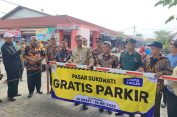 Bupati Sragen Gratiskan Biaya Parkir di Pasar Sukowati