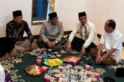 Momen Keakraban Mas Wiwit dan Gus Nung di Haul Masyayikh Balekambang