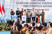 Diresmikan Presiden, KEK Industropolis Batang Diharapkan Lebih Banyak Menarik Investasi