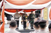 Bupati Pati Pimpin Upacara Gelar Pasukan Operasi Kepolisian Terpusat Ketupat Candi