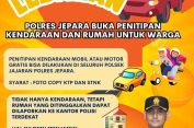 Polres Jepara Buka Penitipan Motor Gratis Bagi Pemudik, Begini Teknisnya