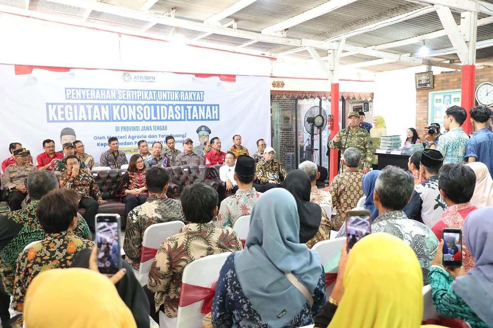 Nusron Wahid: Tanah Harus Berfungsi Sosial