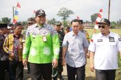 Gus Wabup Jepara Ikut Panen Raya Serentak Bersama Presiden, Petani Bersyukur Harga Gabah Naik