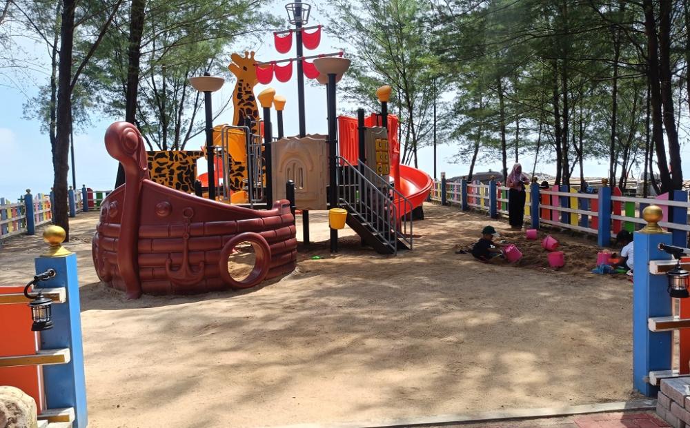 Libur Lebaran, Safari Beach Jateng Batang Tambah Wahana Baru