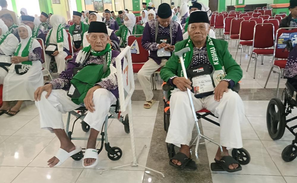 Petugas Haji Prioritaskan Pelayanan Jemaah Lansia