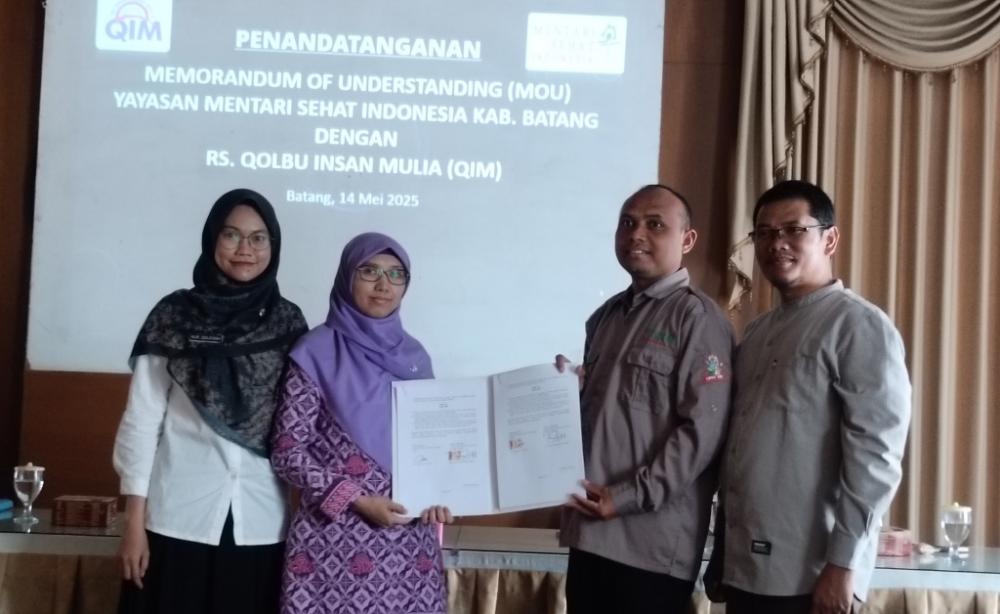 Gandeng RS QIM, Yayasan MSI Batang Perluas Layanan Pengobatan TBC