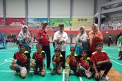 Kejurwil Sepak Takraw Banyumas, MI Ma’arif NU 2 Langgongsari Masuk Runner-Up