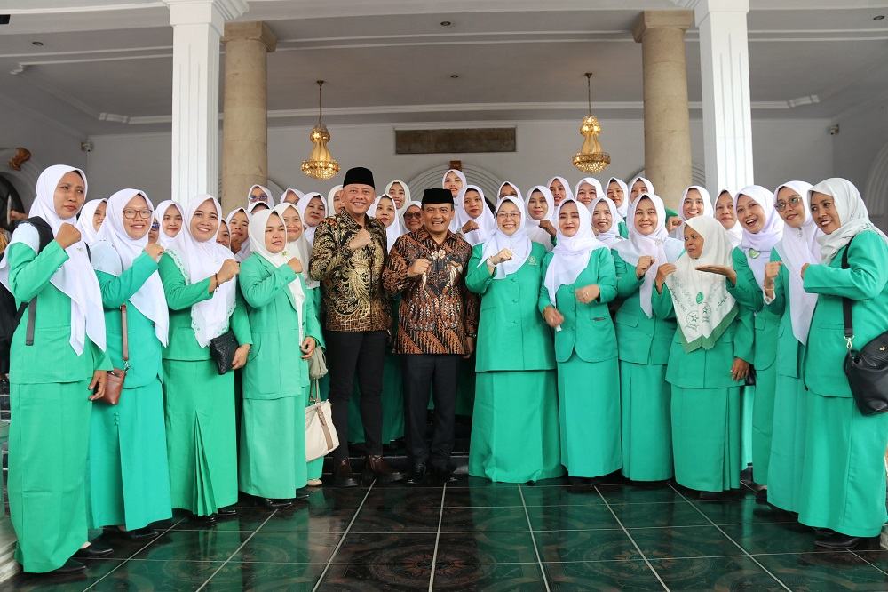 Gubernur Jateng Minta Fatayat NU Terlibat dalam Progam Kecamatan Berdaya 