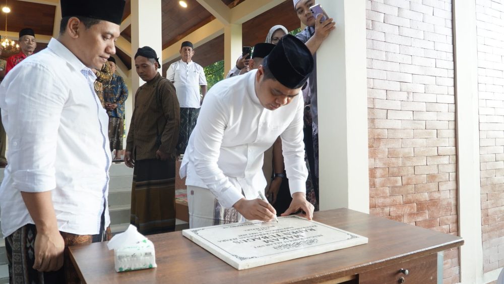 Bupati Jepara Resmikan Pendopo Makam Raden Tubagus, Harapkan Sejarah Tak Hilang