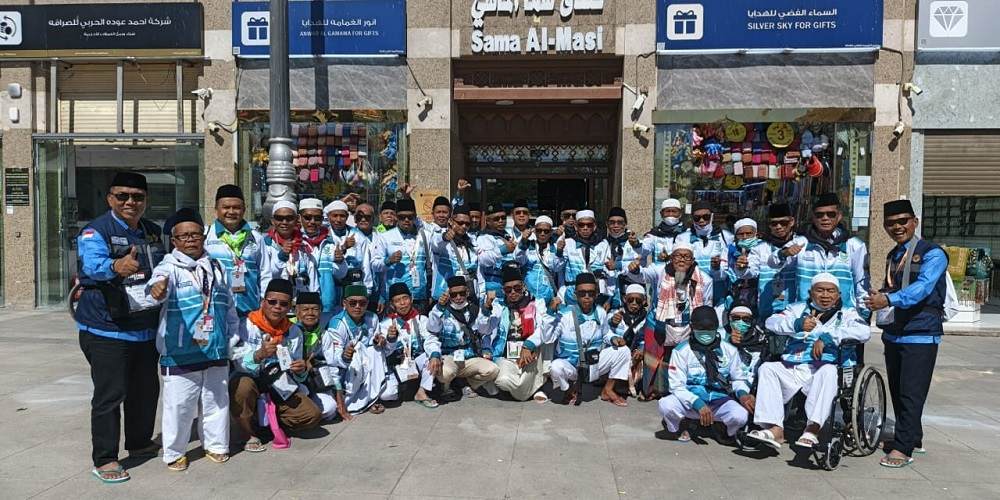 Jemaah Calhaj Asal Purbalingga Merasa Nyaman Jalani Aktifitas di Madinah