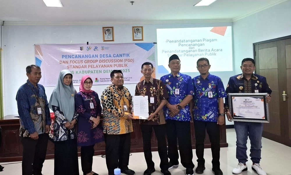 Kalikondang Dicanangkan Desa Cantik 2025