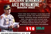 Masyarakat Diimbau Tidak Takut Laporkan Aksi Premanisme