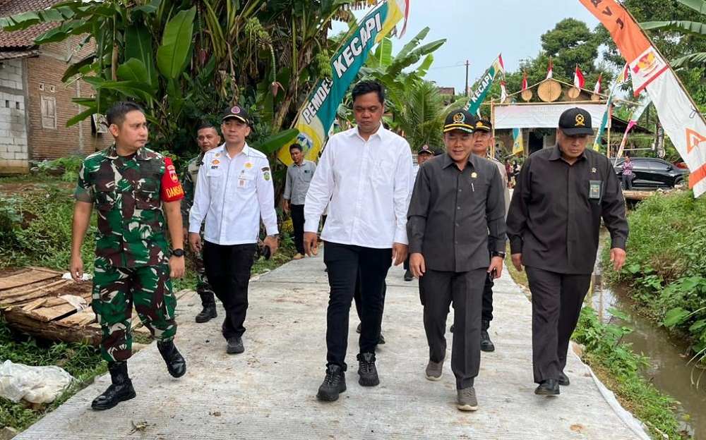 Tinjau TMMD, Bupati Jepara: Bukti Gotong Royong Bangun Jepara dari Desa