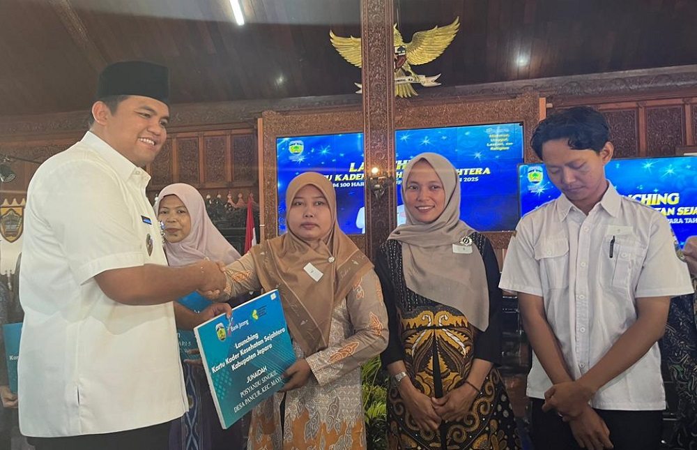 7.227 Kader Posyandu di Jepara Terima K3S