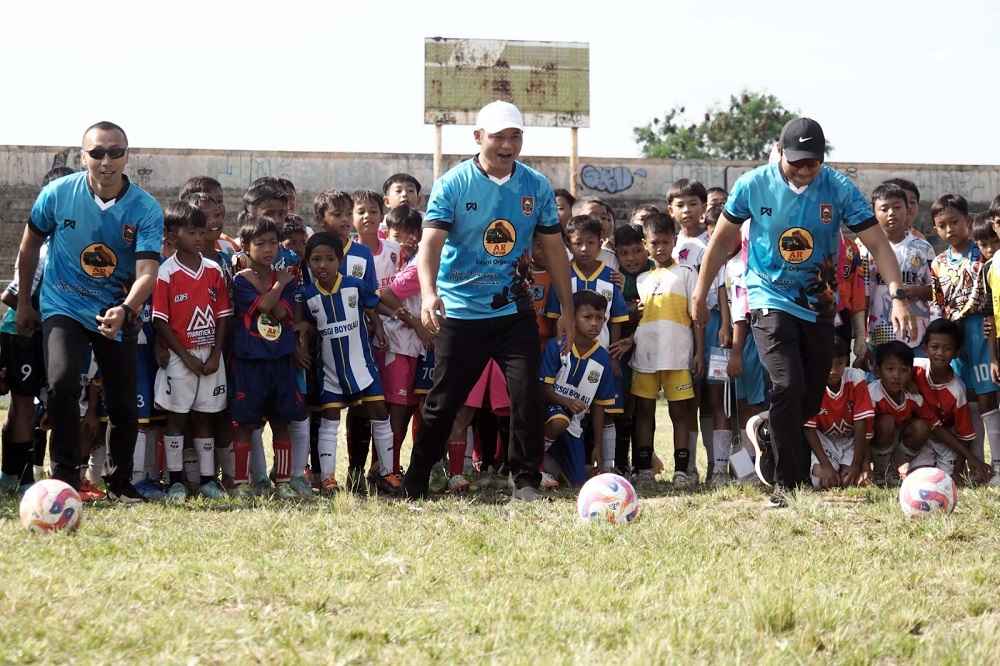 Bupati Agus Buka Turnamen Sepak Bola Boyolali Cup 2025