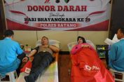 Polres Batang Targetkan 100 Kantong Darah