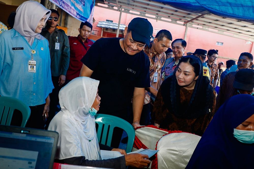 Cek Layanan Speling di Brebes, Ahmad Luthfi: Jangan Takut Periksa Kesehatan