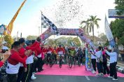 Fun Bike HUT Bhayangkara ke-78 Dihadiri Ribuan Peserta
