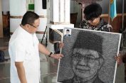 Bupati Pati Terima Lukisan Benang, Dukung Ekonomi Kreatif Tembus Nasional
