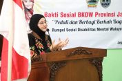 Ketua BKOW Jateng Pacu Semangat dan Kreativitas Disabilitas Mental