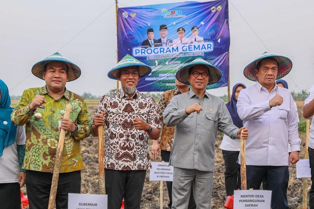 Tekan Risiko Usaha Pertanian, Sekda Sumarno Apresiasi Program GeMAR