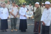 Puluhan PPPK Satpol PP Damkar Iuran Santuni Anak Panti dan Ponpes