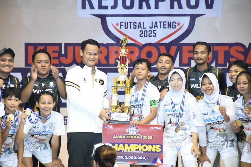 Semarang Juara Umum Kejuaraan Futsal Jawa Tengah 2025 di Purbalingga