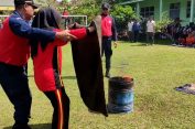 Satpol PP dan Damkar Berikan Keterampilan Atasi Kebakaran kepada Siswa SLB di Temanggung