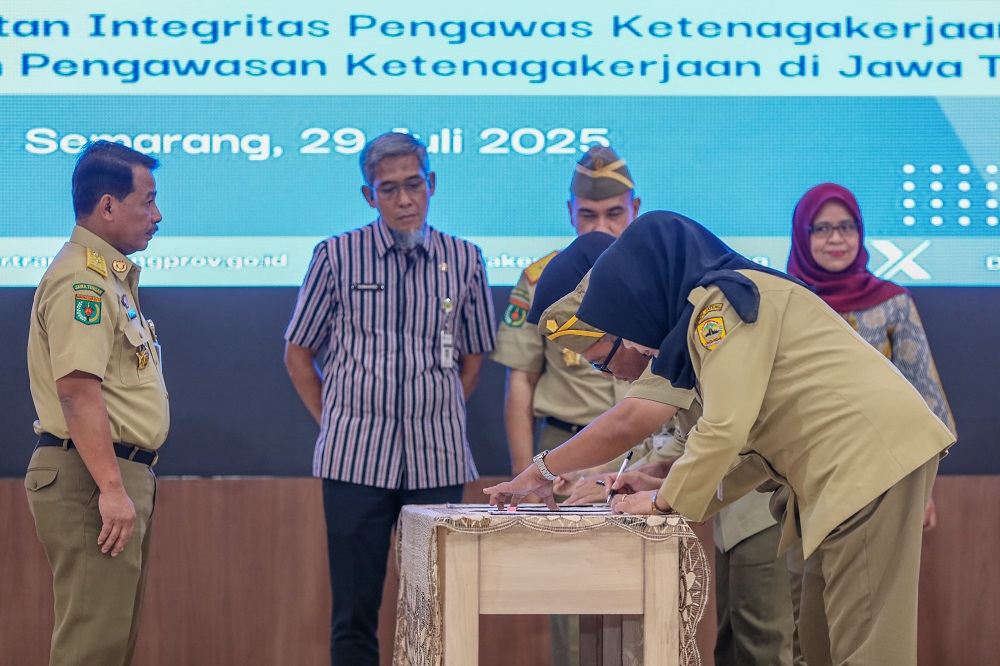 Sekda Jateng Tekankan Peran Pengawas Ketenagakerjaan Sangat Strategis untuk Investasi