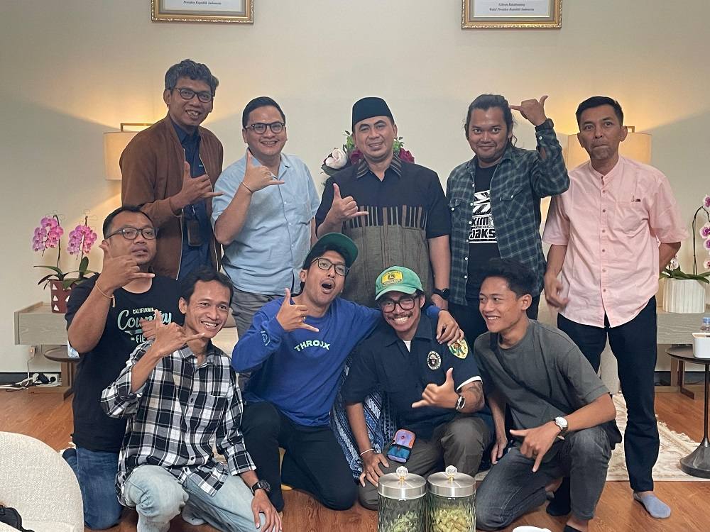 Wagub Jateng Terima Kunjungan Komunitas Blok Gajah Mada