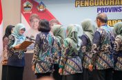 Hadiri Pengukuhan Pokja Bunda PAUD Jateng, Taj Yasin: Pendidikan Kunci Persatuan Bangsa