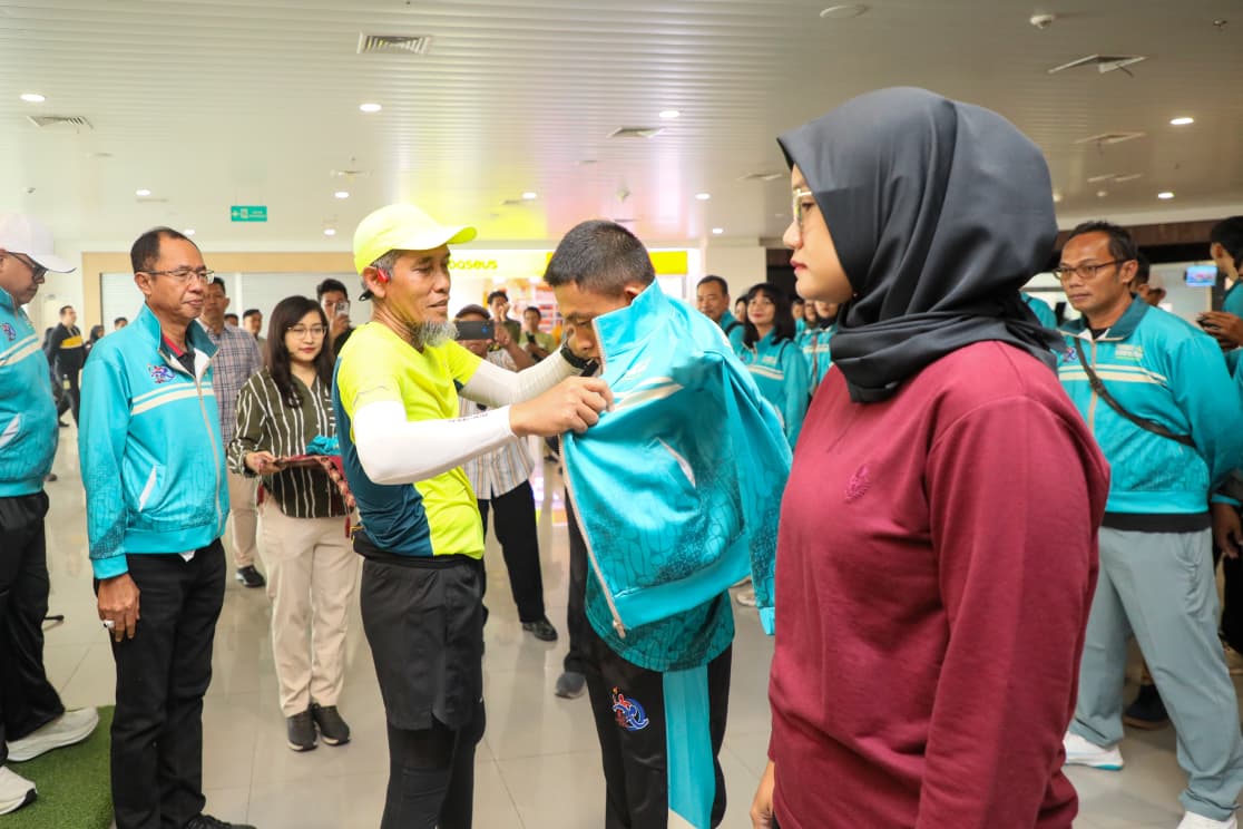 Sekda Jateng Lepas Kontingen Pornas Korpri XVII, Tekankan Sportivitas dan Integritas ASN