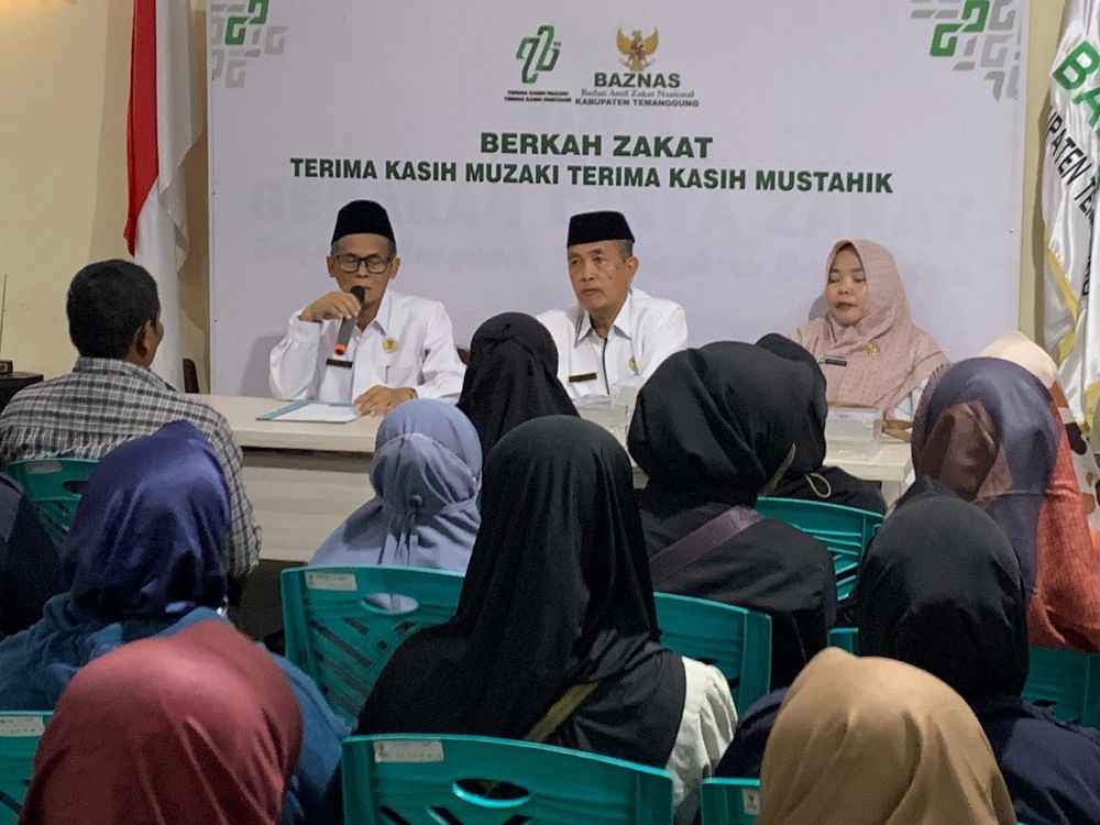 102 UMKM di Temanggung Terima Modal dari Baznas Temanggung
