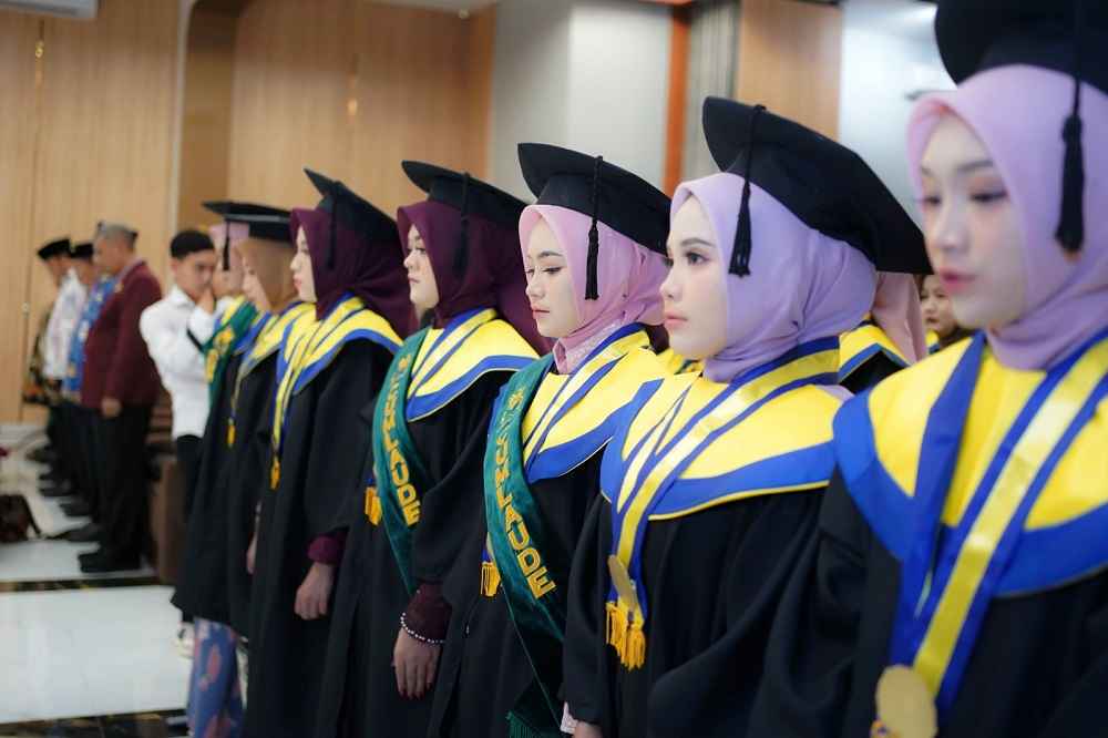 42 Wisudawan Unissra Dilepas, Lulus 100 Persen Uji Kompetensi Nasional