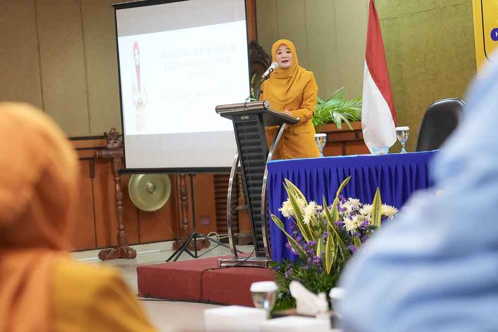 BKOW Jateng Latih Puluhan Relawan Paralegal