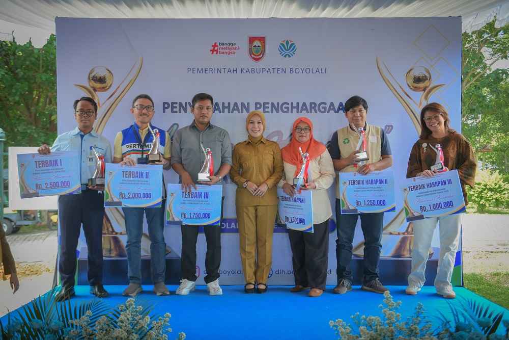 Pengelola Lingkungan Hidup di Boyolali Raih Abhinawa Anugraha
