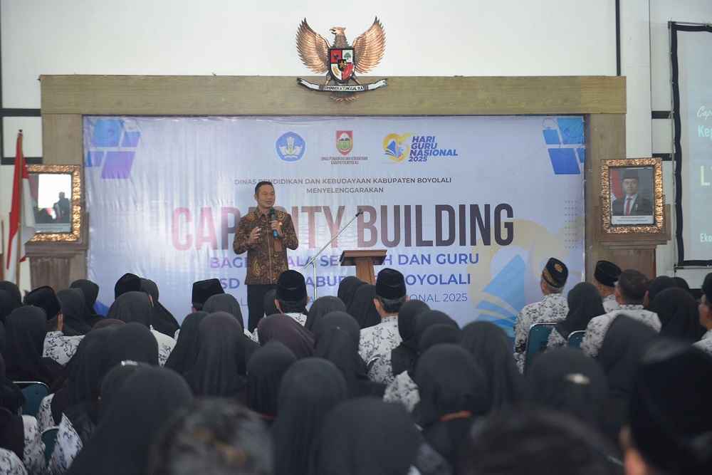 Bupati Boyolali Minta Kepala Sekolah Bersinergi untuk Berikan Pelayanan Terbaik