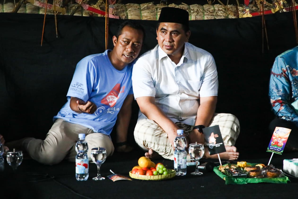 Hadiri HUT ke-4 Sindhu Laras Bocah, Gus Yasin Apresiasi Gen Z Pelestari Wayang