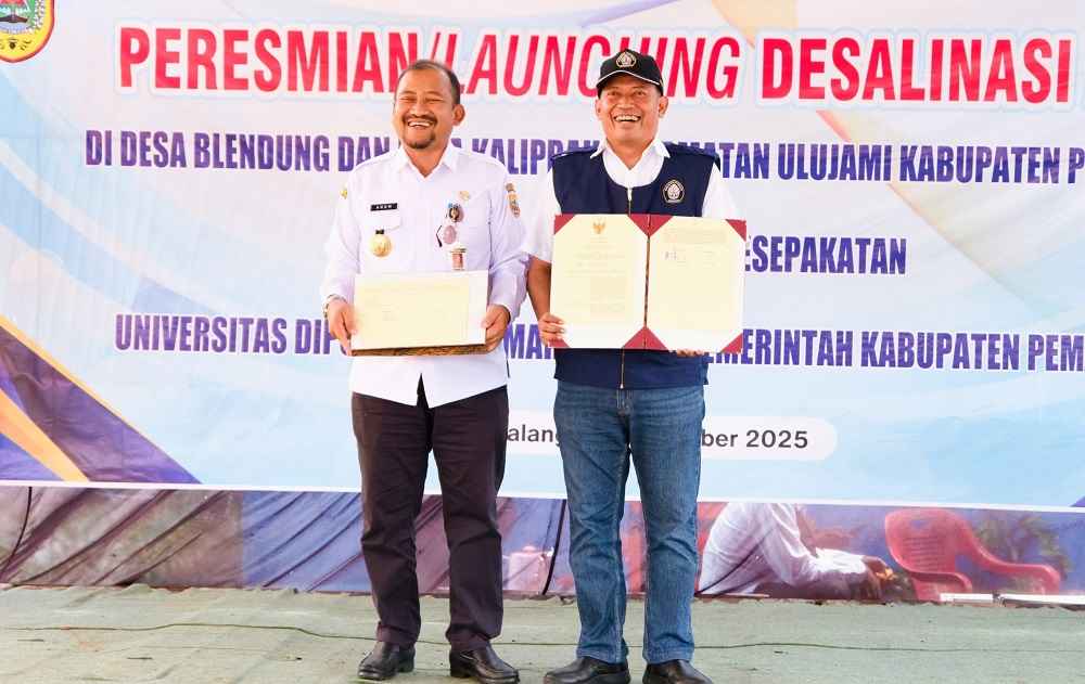 Sinergi dengan UNDIP, Pemkab Pemalang Bangun Rumah Desalinasi Air