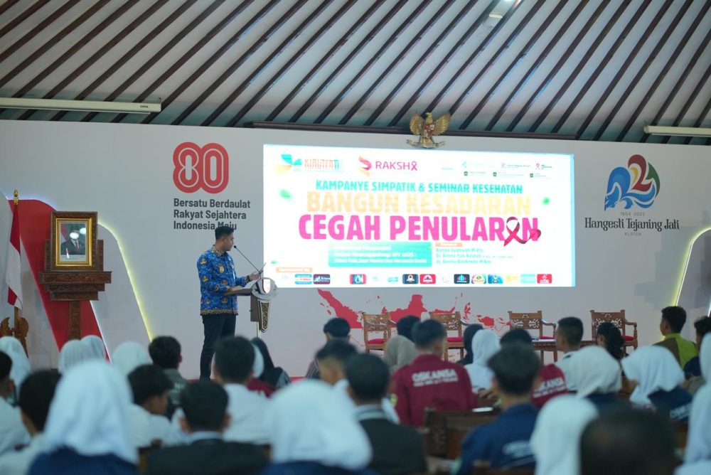 Ratusan Pelajar Klaten Ikuti Edukasi dan Kampanye Pencegahan HIV/AIDS
