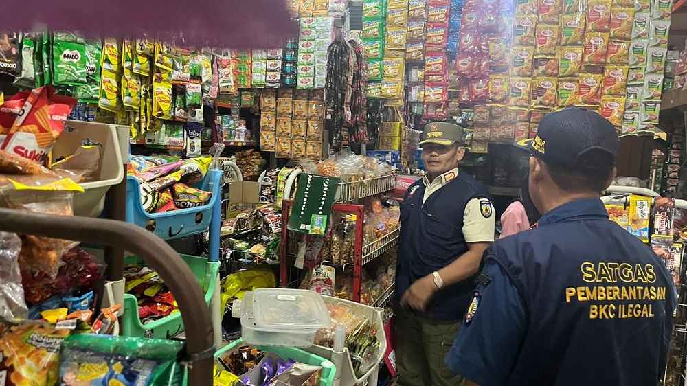 Tim Gabungan Kembali Amankan Ratusan Bungkus Rokok Ilegal di Jepara