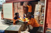 Perkuat Penanganan Pascabencana, Logistik dan Personel Jateng Tiba di Sumbar