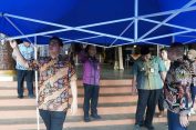 Bupati Terima Bantuan Tenda untuk Pelaku UMKM Jepara