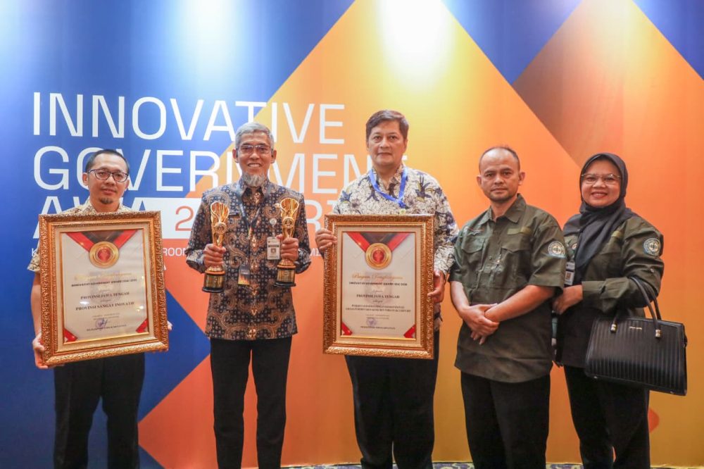 Jateng Dinobatkan sebagai Provinsi Sangat Inovatif IGA Award 2025