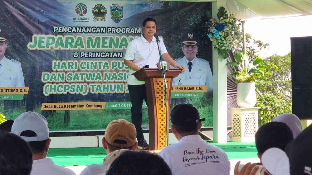 Bupati Witiarso Targetkan 3,2 Juta Pohon untuk Hijaukan Kota Ukir