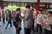 Kontingen Jepara Wakili Daerah di Ajang Kemah Internasional Pandu Ma’arif NU