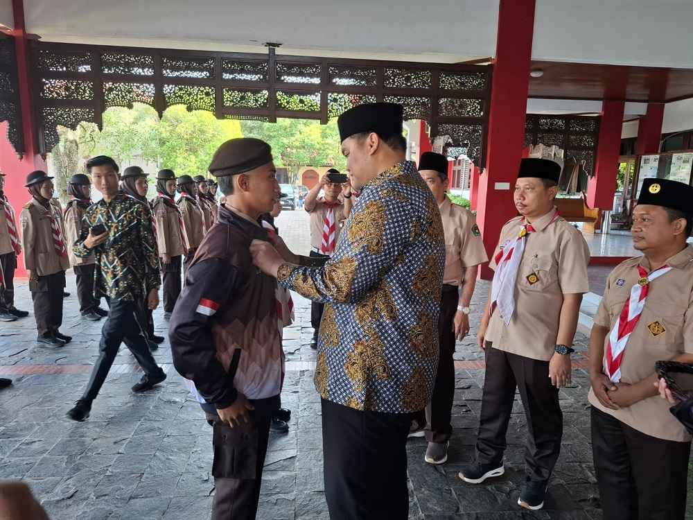 Kontingen Jepara Wakili Daerah di Ajang Kemah Internasional Pandu Ma’arif NU