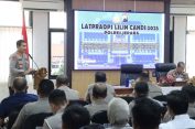 Polres Jepara Gelar Latihan Ops Lilin Candi, Matangkan Pengamanan Nataru
